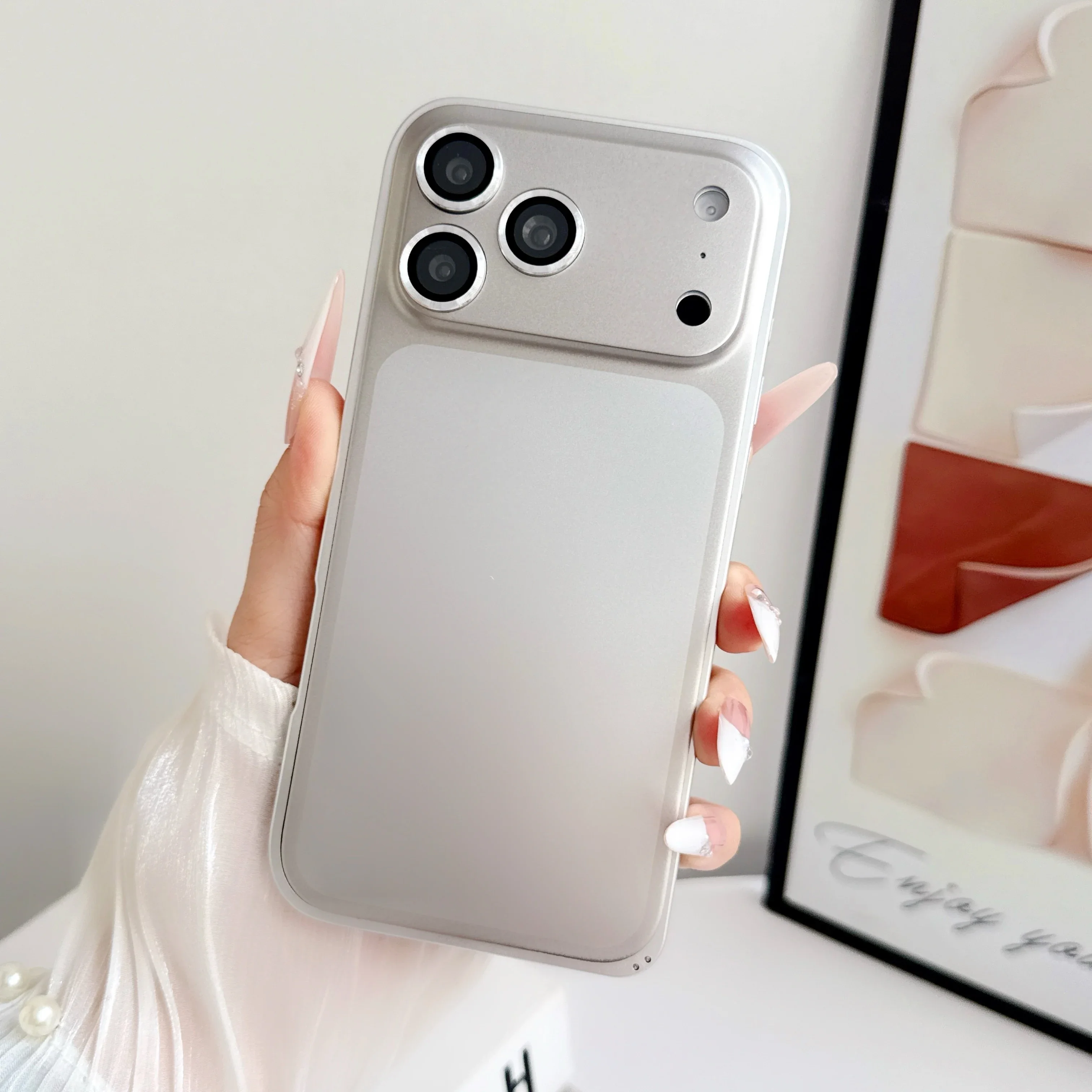 Premium Alloy Metal Frame Bumper with Shockproof Lens Protection Cover