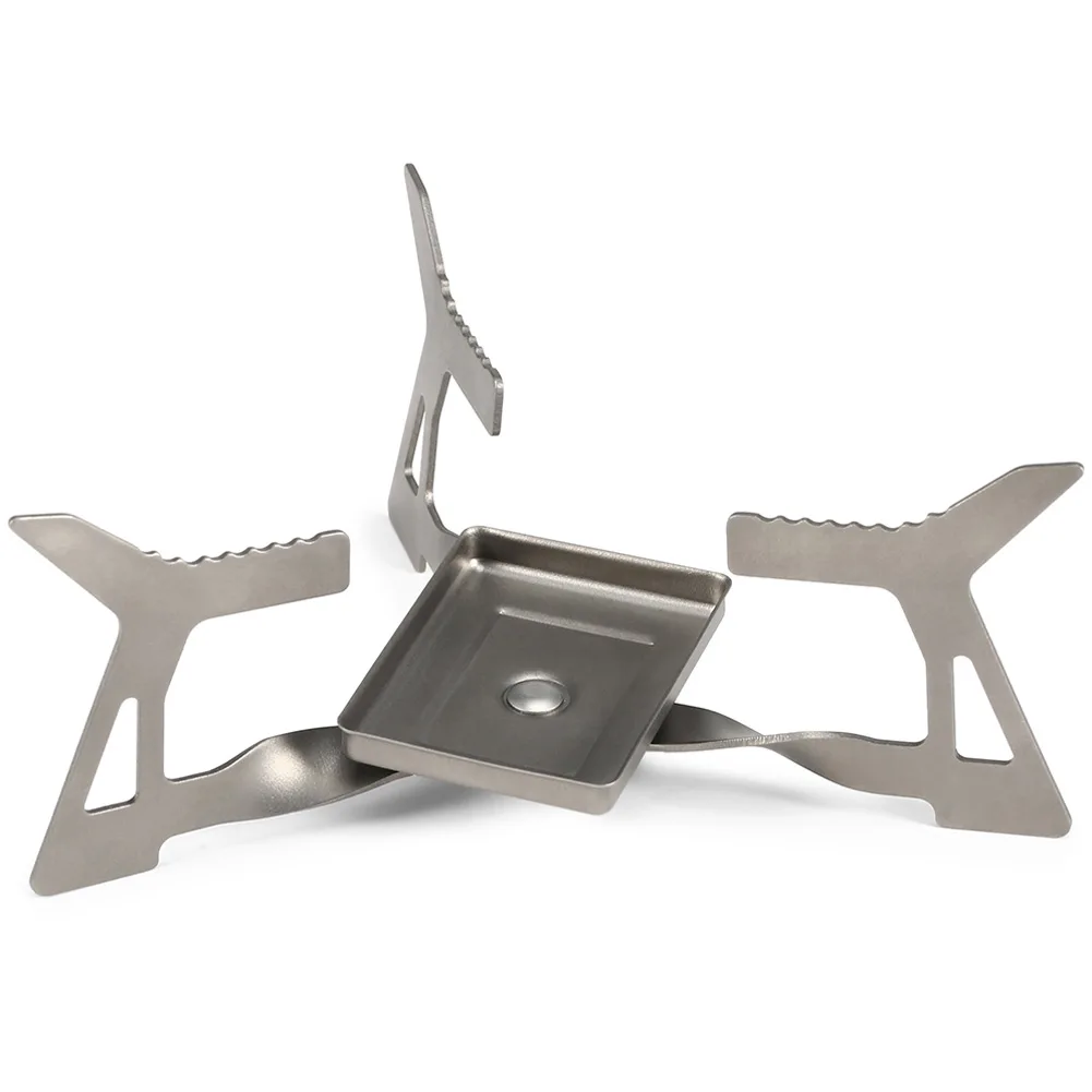 

Аксессуары для Спиртовой Горелки, устойчивые к коррозии складные запасные части, супертонкая титановая Ультралегкая горелка