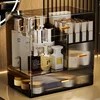 32x32x20cm Acrylic Luxury Cosmetics Storage Box Desktop Large Capacity Skin Care Lipstick Jewelry Dustproof Organizer Rack 5