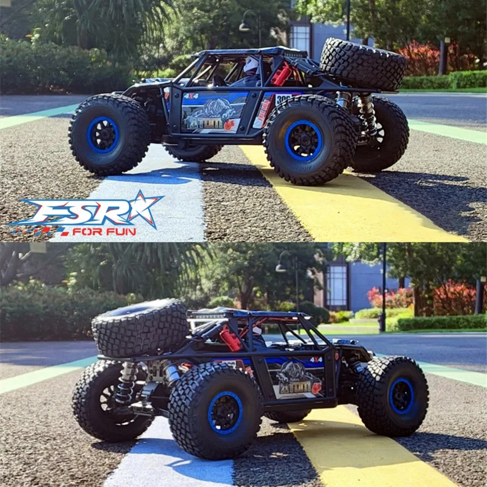 FSR 레이싱 ATOM 6S 브러시리스 4WD RTR 1/8 RC 전기 리모컨 모델 자동차 버기 사막 트럭, 성인 어린이 장난감