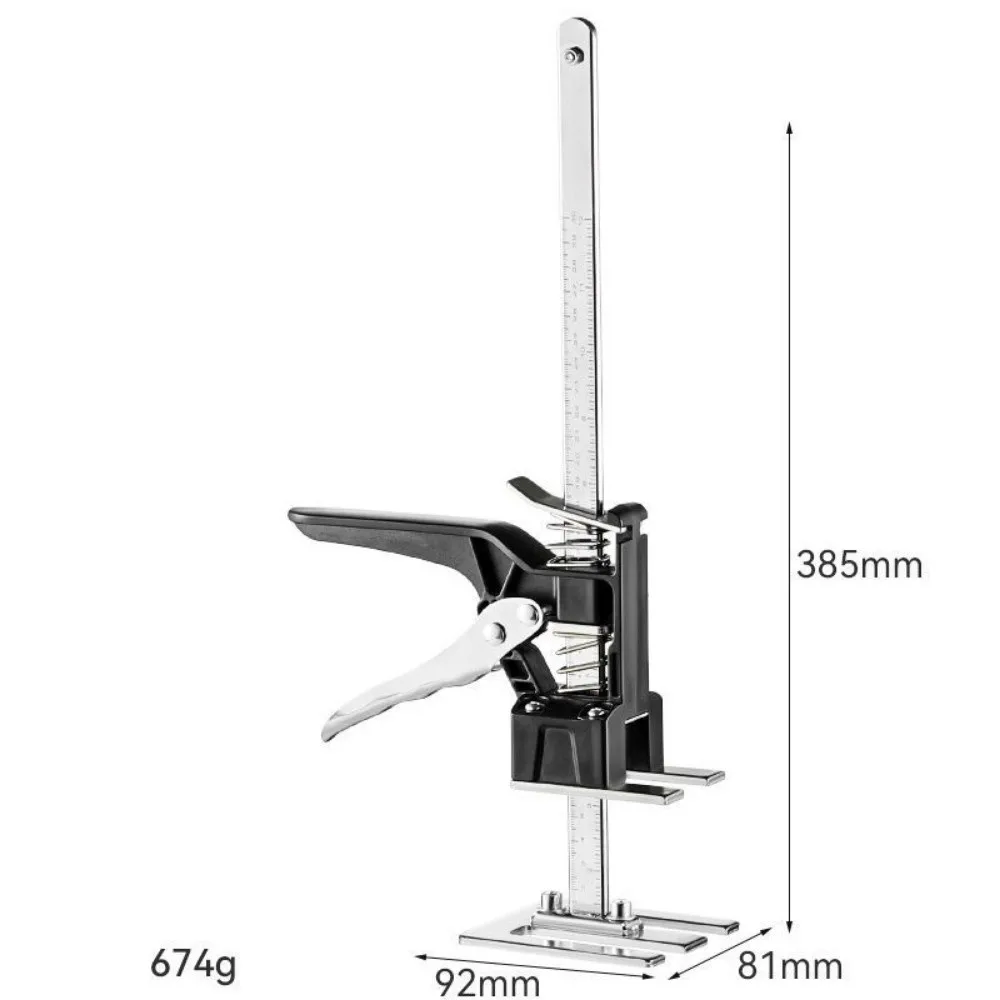 Stainless Steel Cabinet Board Lifter Labor-Saving Arm Jack Tile Height Adjuster Portable Door Panel Drywall Lifting furniture lifting tool