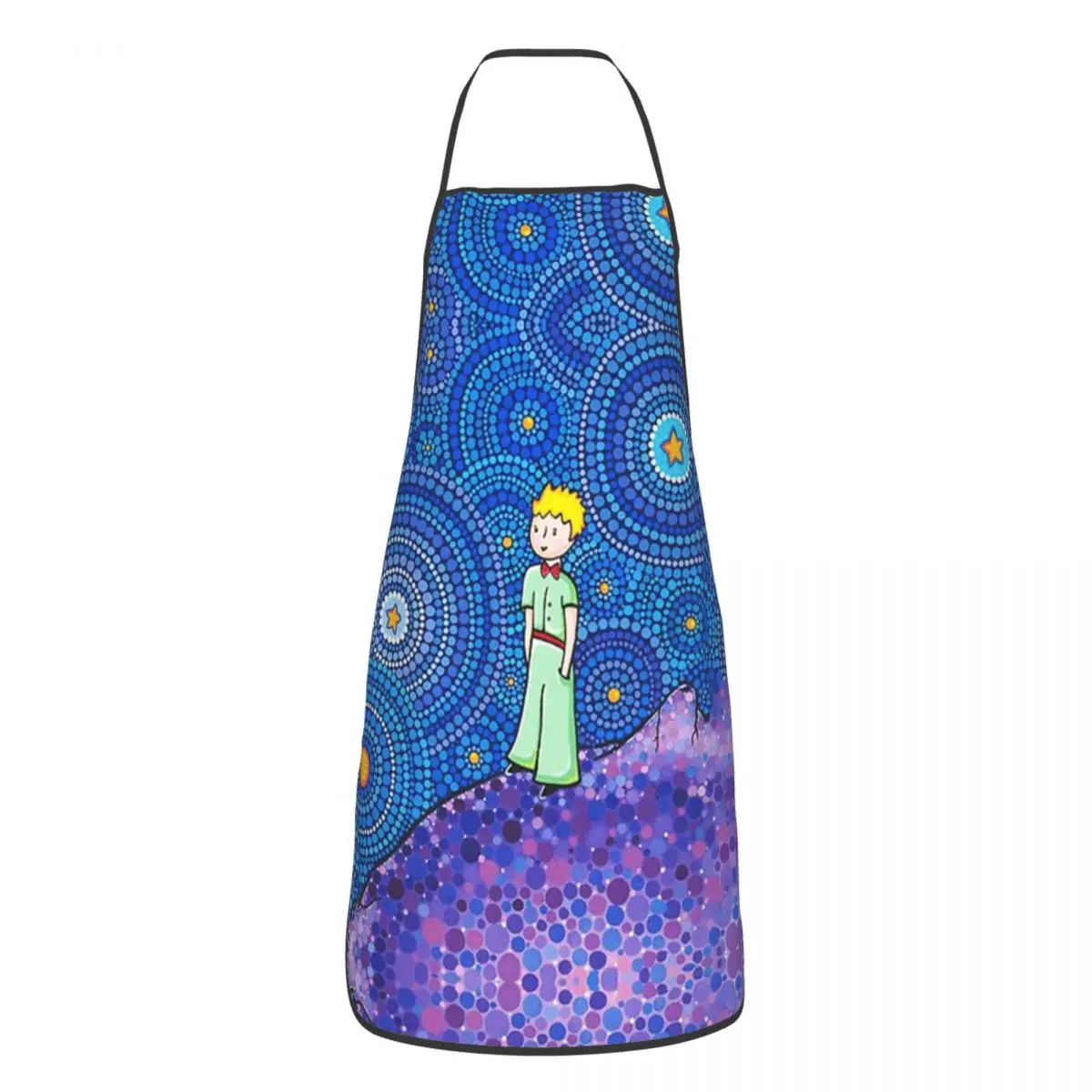 

Custom Bib The Little Prince Aprons Unisex Adult Chef Cooking Kitchen Le Petit Prince French Fiction Tablier Cuisine Gardening