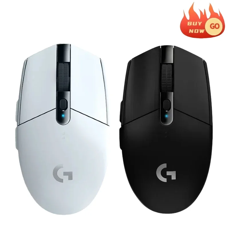Logitech G304 Light Speed Wireless Mouse Esports Game Lightweight Portable Wireless Light Speed PC Gamer Silent Mouse