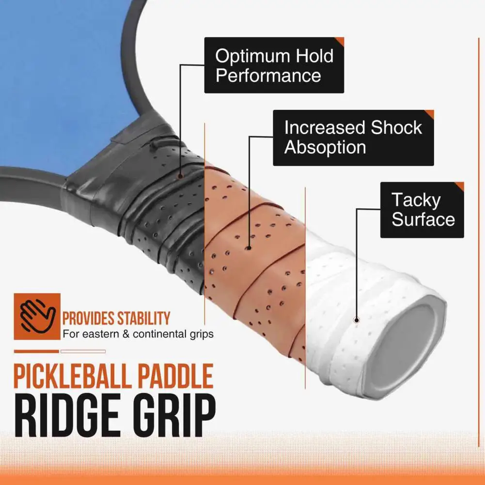 Pickleball Paddle Grip Tape Anti-slip Shock-absorbing Soft EVA Pickleball Racket Racquet Overgrip Wrap Tennis Overgrip Tape tennis overgrip racket grip racket grip tape racket overgrip tennis racket tape