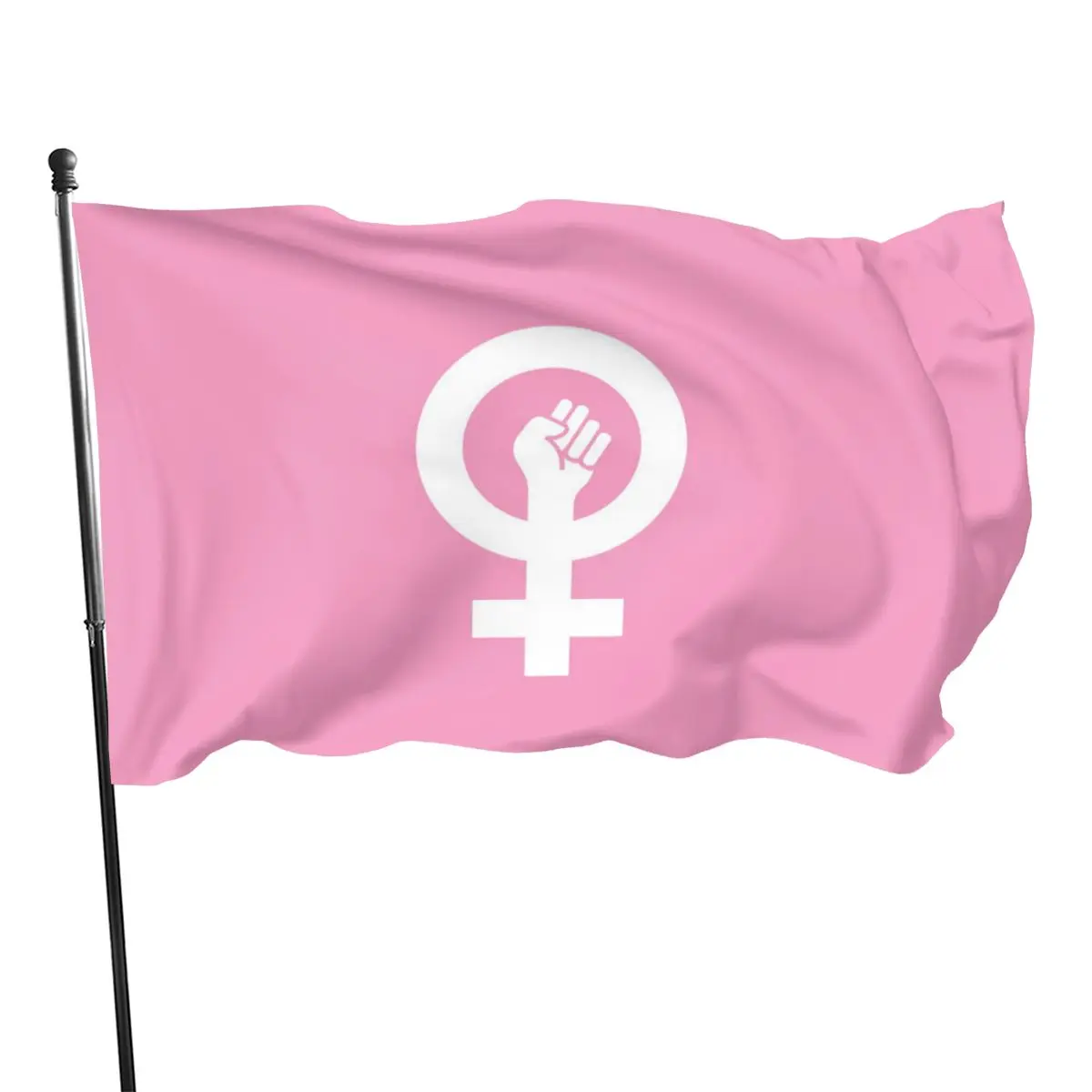 

Feminist Women's Flag Protect Women Flags Polyester with Brass Buttonhole for Outdoor Parade Indoor and Outdoor Decoration Women