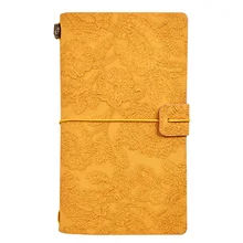 

Retro Cover Writing Notepad Portable Notepad Delicate Embossment Diary Book