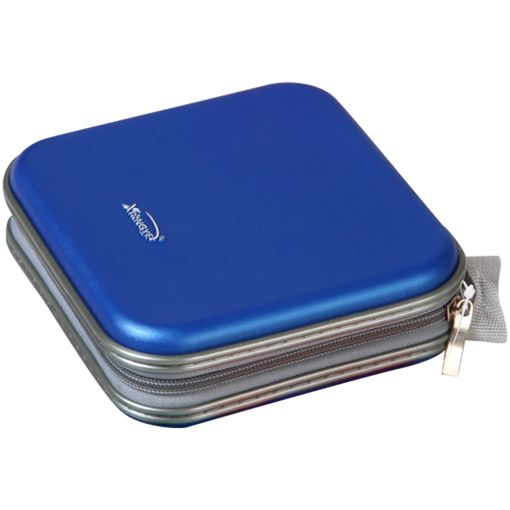 

52 Capacity Binder Clips CD Storage Bag Holder Pouch DVD Wallet High Disc Portable Case
