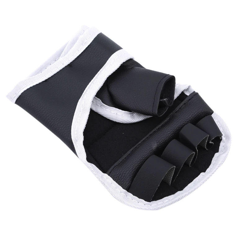 Half Finger Boxing Gloves PU Leather Fighting Kick Boxing Gloves Karate Muay Thai Training Workout Kids Men