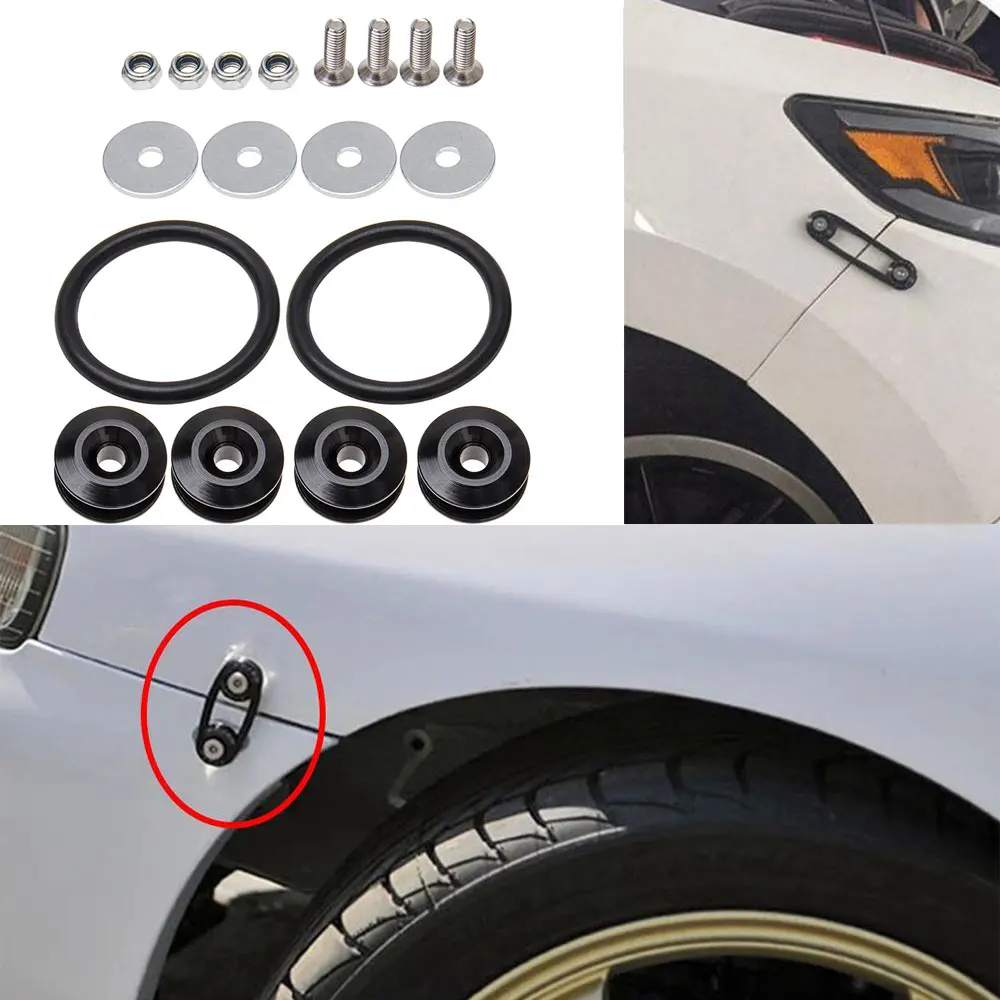 

Quick Release Fasteners are ideal for front bumpers, rear bumpers, and trunk / hatch lids