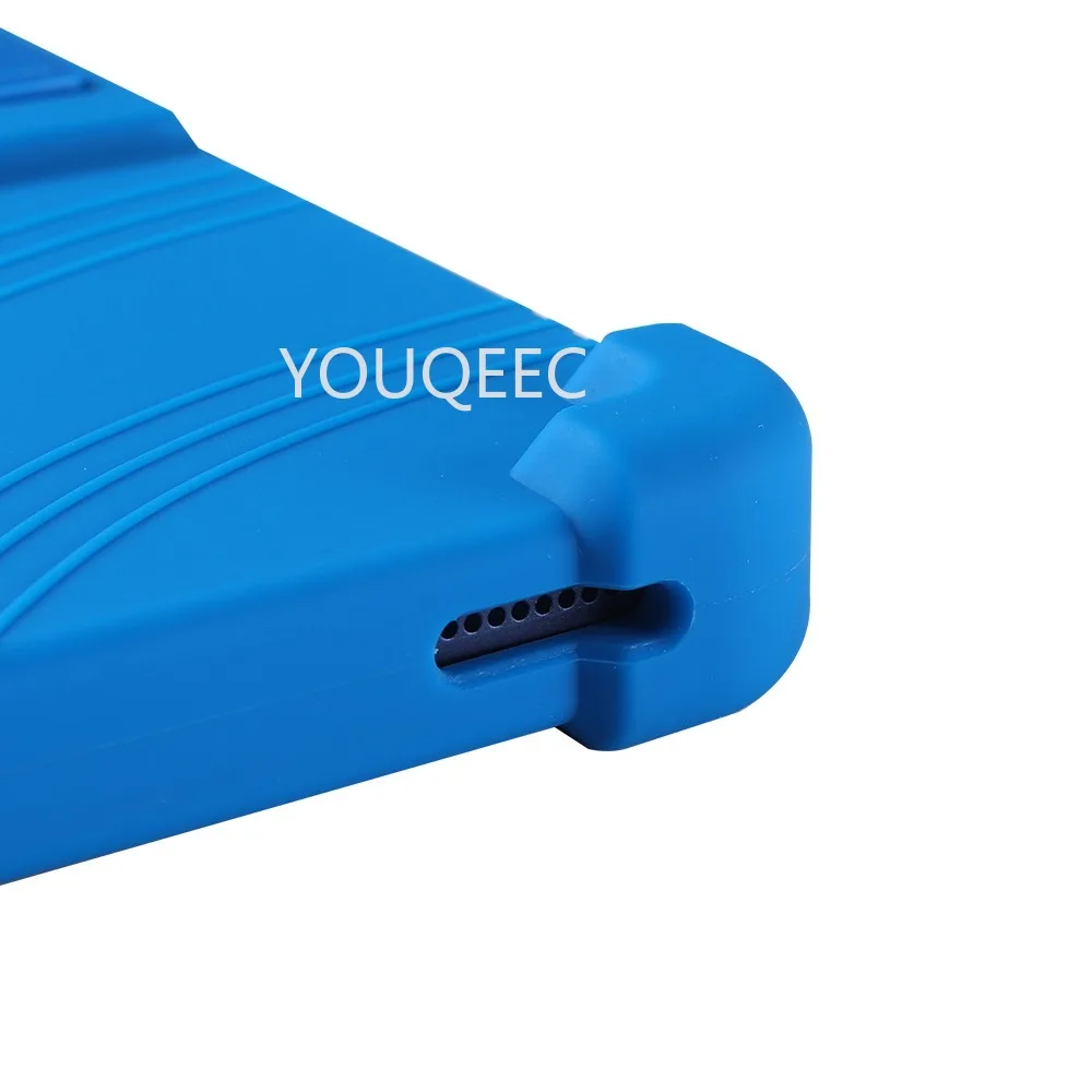 Shockproof 12-Inch Tablet Case with Soft Silicone Stand - Protective Shell Cover