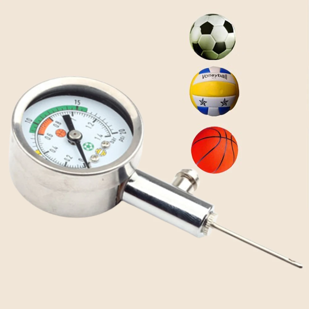 

Barometers Ball Pressure Gauge Metal Volleyball 1pc 4x7.2x10cm Ball Pressure Gauge Barometers Football Basketball