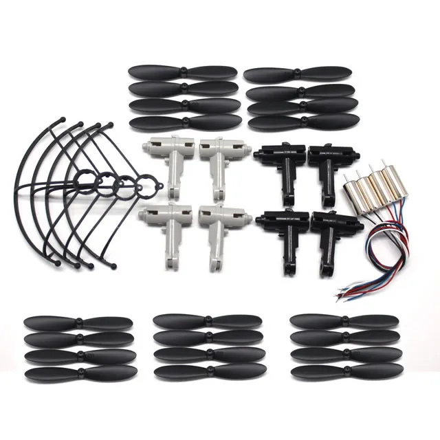 

Spare Parts Arm Motor Engines Propellers Guard Accessories Kit for LSRC LS-MINI RC Quadcopter Drone