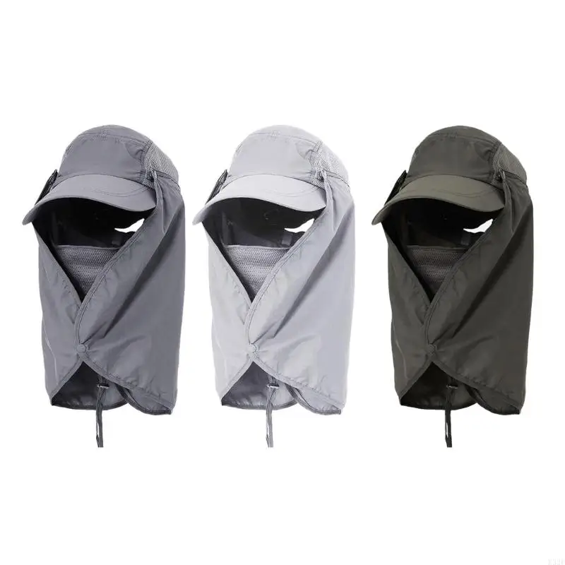 New Sun Hat Fishing Hat Breathable Adjustable Caps for Women Men Sun Protections