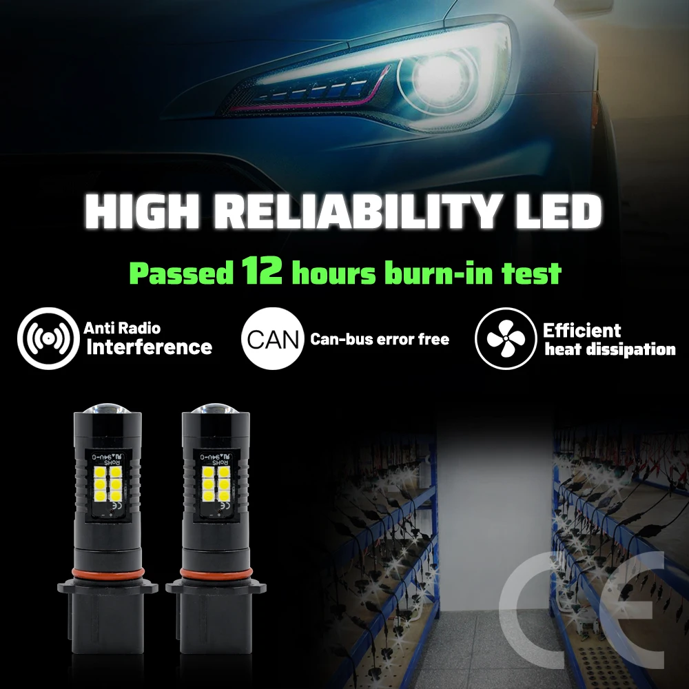 Ÿ ̷ 2011 2012 2013 PSX26W 12278  LED  Ȱ , ĵ  Ȱ ü, 2x