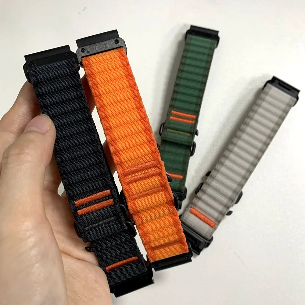 Premium QuickFit Nylon Strap - 26mm/22mm - Versatile Sport Bracelet