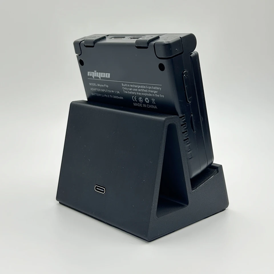 Miyoo フリップ充電ベース磁気充電スタンド DIY アクセサリー充電