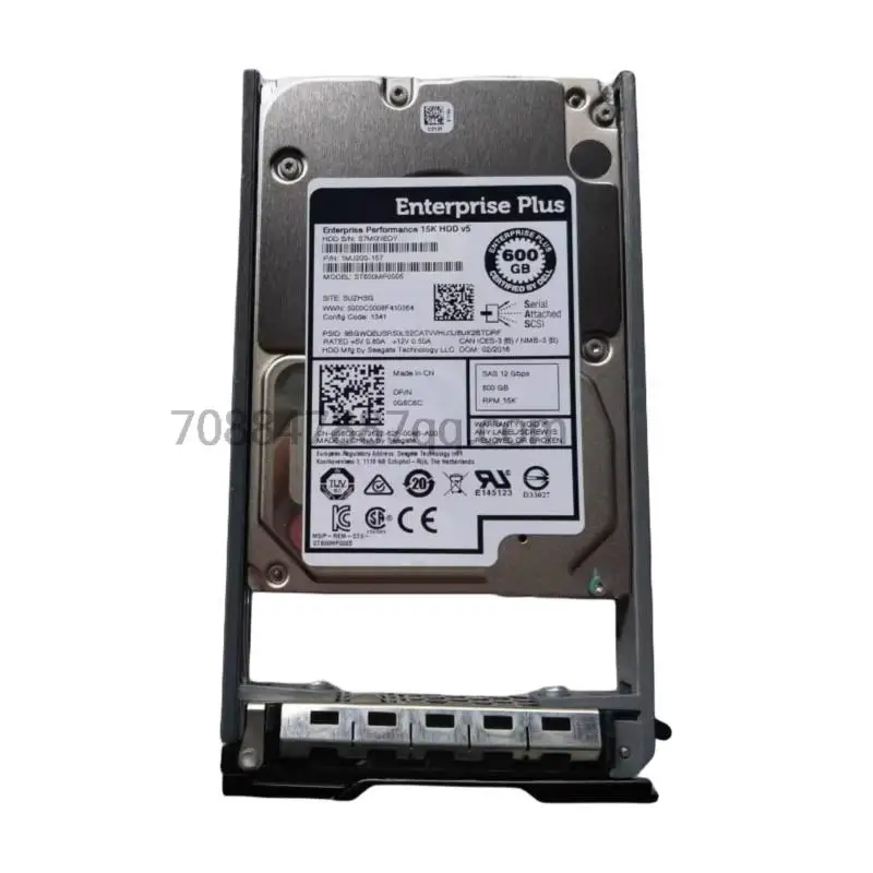

original 100% authentique ST600MP0005 0G6C6C 600GB 15K SAS 12GB 2.5