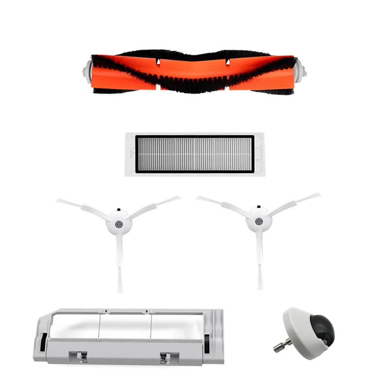 Adatto Per Xiaomi Sweeping Robot 1 Generazione 1S Accessori Rolling Brush Edge Brush Strainer Universal Wheel Muslimah