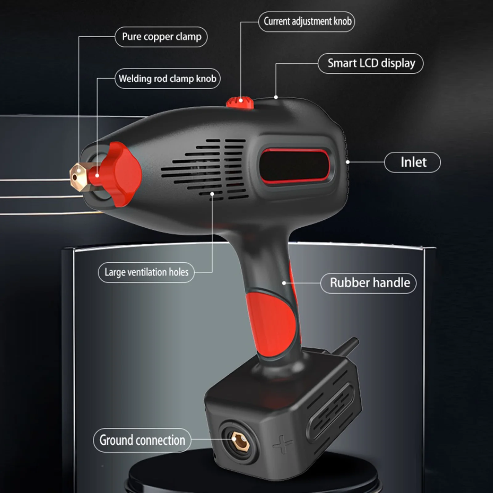 Handheld Electric Arc Welding Machine Automatic Digital Intelligent Electric Welding Machine AC 110V-220V Household Welding Tool 6