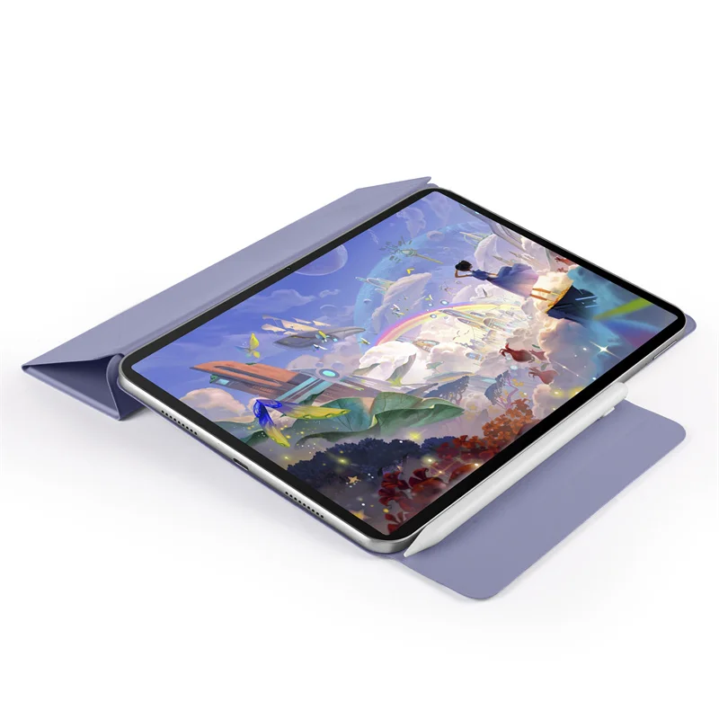 Ultra Slim Magnetic Detachable Tablet Cover Case - 12.4 Inch