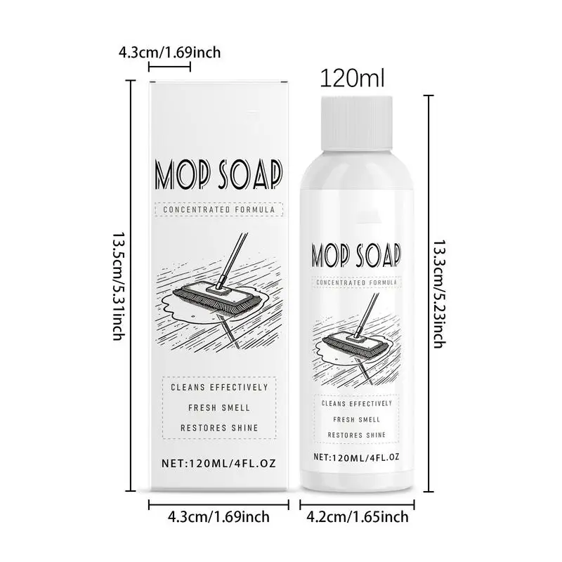 Concentrated Formulas Mop Soaps Floor Cleaner Multi-purpose Cleaner Liquid Pet-friendly Mop Soap For Floor Cleaning