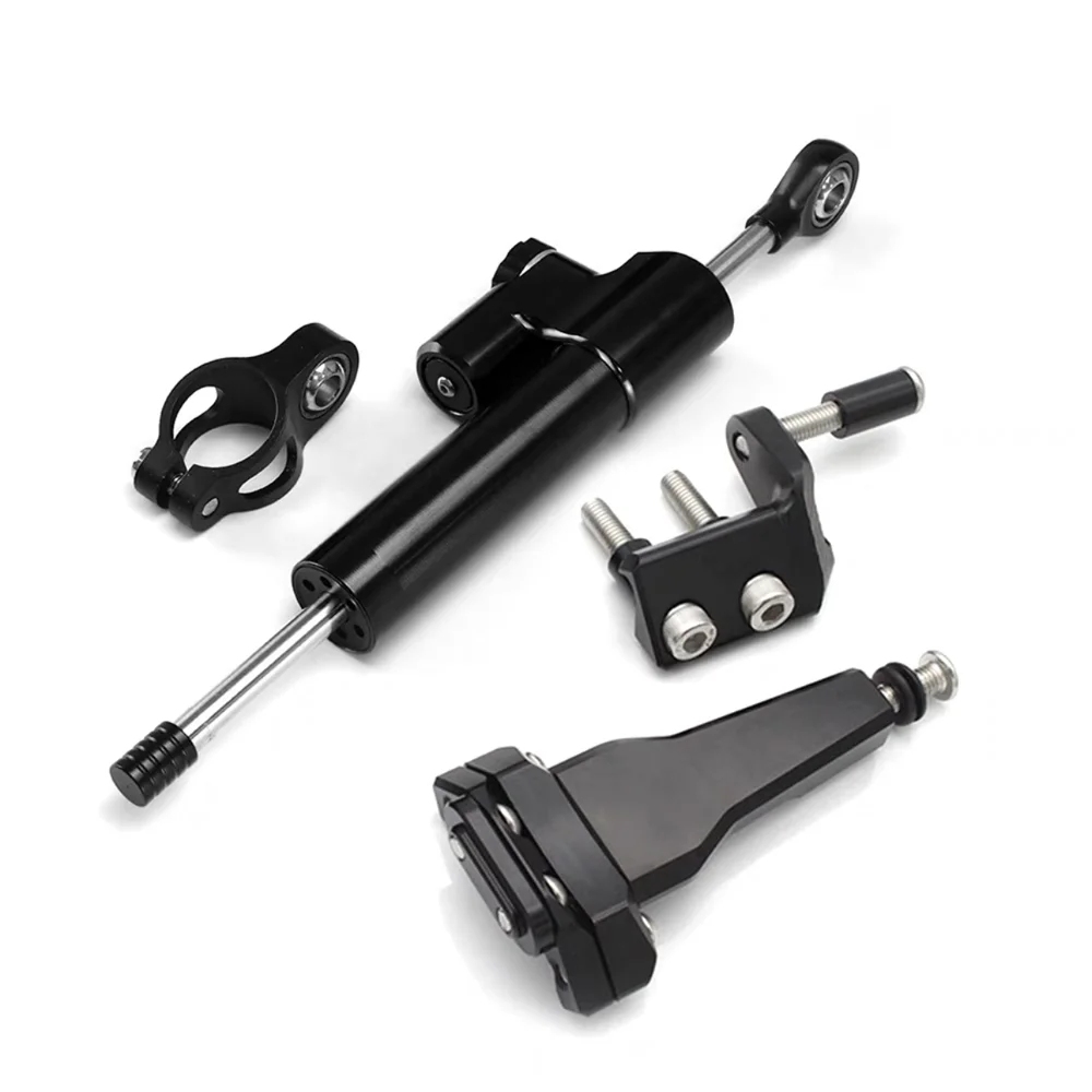 オートバイアクセサリー CNCアルミ合金 調整可能ステアリングダンパー スタビライザーマウント CFMOTO 450SR 450SR
