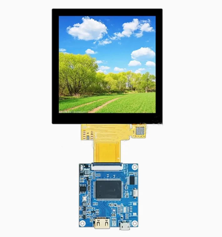 IPS 3.95 inch 40PIN TFT LCD Capacitive Screen NV3052C Drive IC RGB Interface 720*720 HDMI-compatible Interface Drive Board