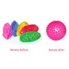 5PCS inflatable toy massage ball parent-child interactive massage series round ball inflatable massage ball toy prick ball 4