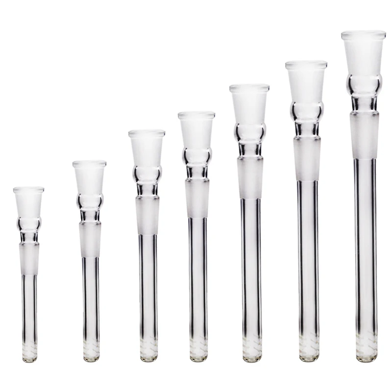 Tobacco Smoking Accessories Smoking Accessories Diffused Downstem Glass 14mm to 14mm Adapter 2 inch/2.5/3/3.5/4/4.5/5/5.5/6 inch Tool