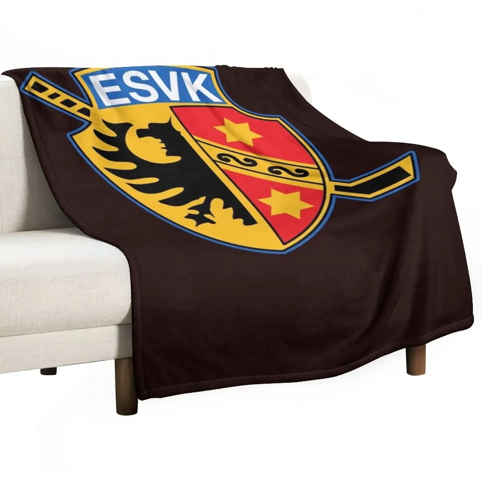 

New ESV Kaufbeuren Essential T-Shirt Throw Blanket Soft Big Custom Blankets