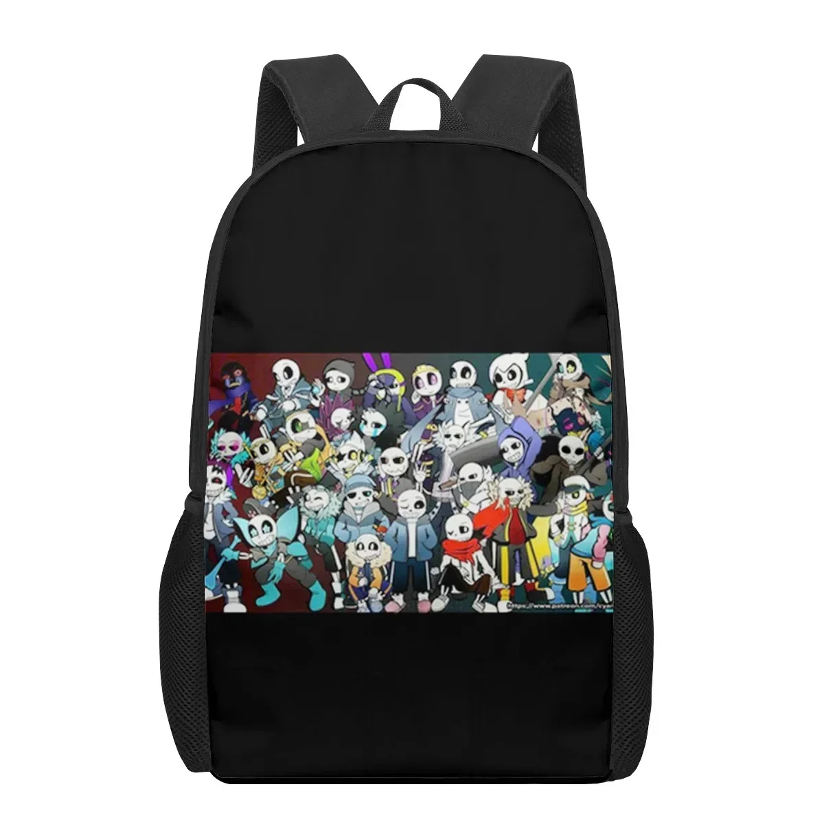 Undertale Sans Game 3D Print School Bags for Boys Girls Primary Students Backpacks Kids Book Bag Satchel Back Pack 6