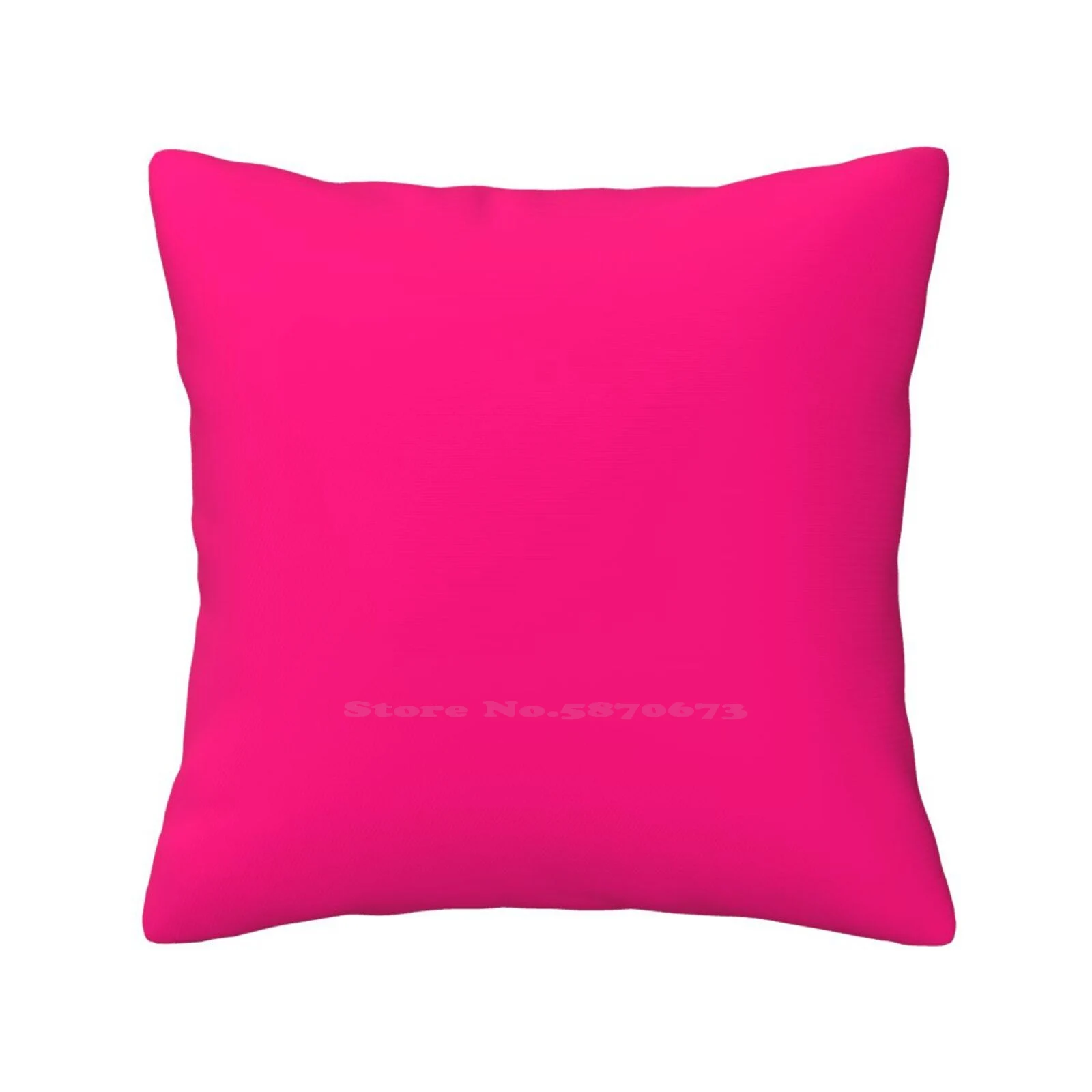 

Hot Pink-Lowest Price On Site Pillow Cover Hug Pillowcase One Colour Simple Plain Solid Minimalist For Her Chic Beautiful Bold