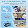 Upgraded 5 in 1 Heat Press Machine 12 x 15 Inch Heat Transfer Machine 360-Degree Swing Away Multifunction Digital Sublimation 2
