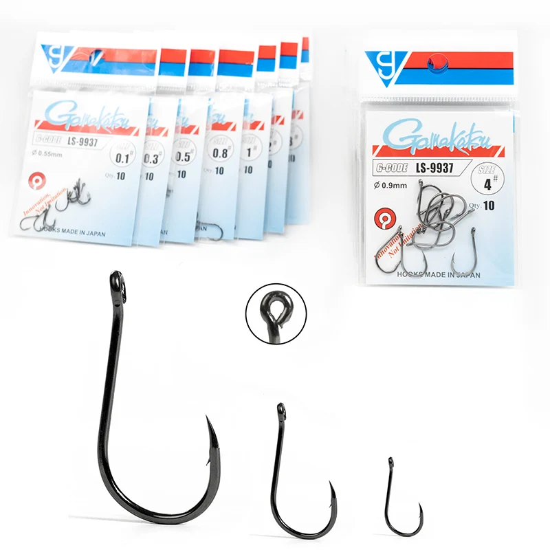 Anzuelos Gamakatsu Daiwa Fassa – Pack 25 Unidades, Número 12, Agua Dulce/Salada