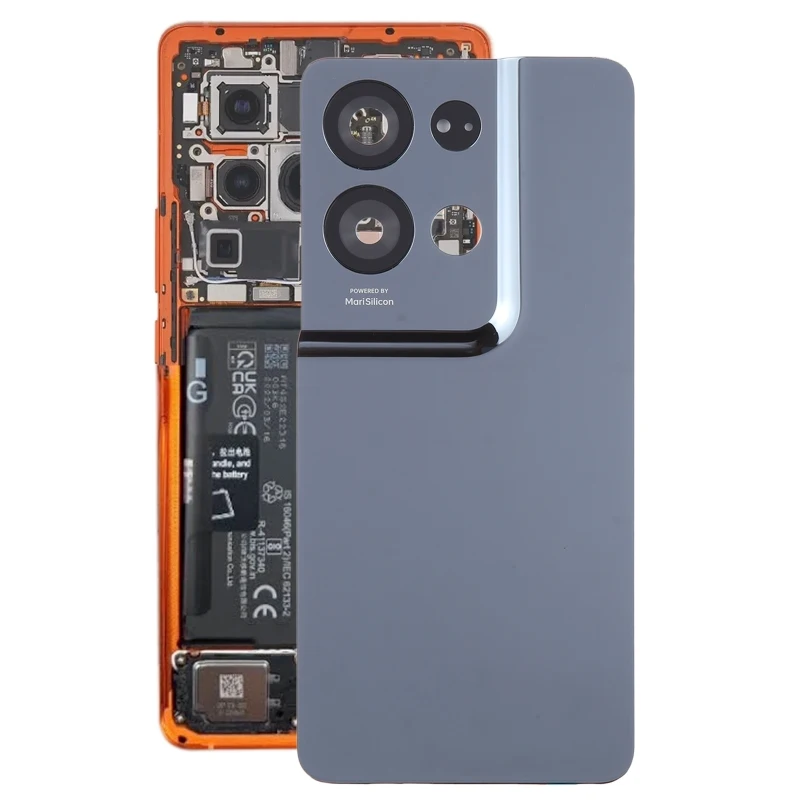 

Original Battery Back Cover for OPPO Reno8 Pro+ with Camera Lens Cover Phone Rear Housing Case Replacement