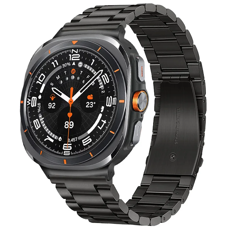 2 حزمة حزام معدني لساعة سامسونج جالاكسي الترا 2025...