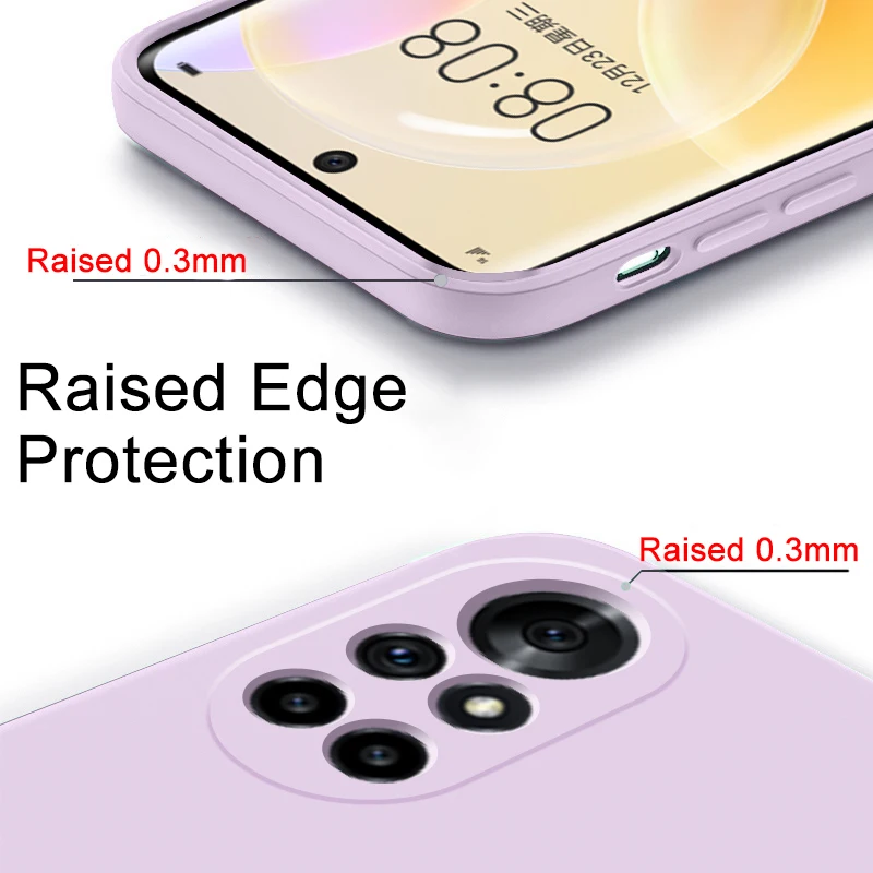 Luxury Liquid Silicone Shockproof Phone Case - Soft, Thin, and Durable Cover