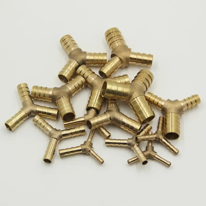Raccordo Riduttore Dritto In Ottone Con Attacco A Barb, Adattatore Di Accoppiamento Con Attacco A Barb Per Tubo Flessibile Da 10 Mm A 8 Mm Di Diametro Interno 3 Pezzi 95332121