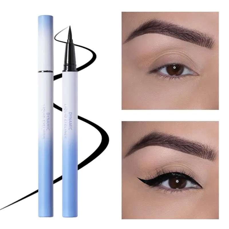 

Eyeliner Pencil Waterproof Fine Tip Liquid Eyeliner Pen Long-lasting Quick Dry Ultra Fine Eyeliner Pencil For Women Party Makeup