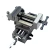 4 Inch Genuine Cross Vise Precision Heavy Duty Mobile Bench Vise Cross Vise for Drilling and Milling Machine Factory Direct Sale 3