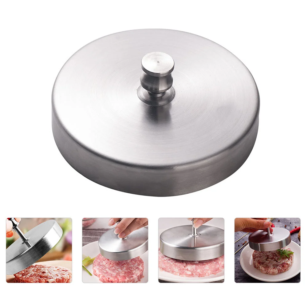 

1pc Stainless Steel Burger Press Hamburgers Press Patty Maker Mold for Home