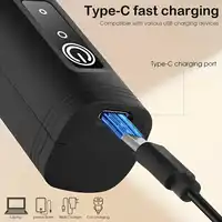 1 pièce Mousseur à lait électrique, mélangeur à café, batteur à œufs portable, rechargeable par USB 500mAh 5