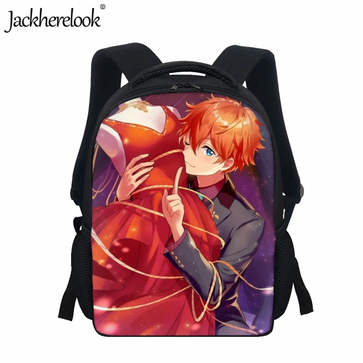 

Школьный рюкзак Jackherelook с японским аниме принтом звезд, детский Модный повседневный дорожный ранец, популярные сумки для книг для девочек
