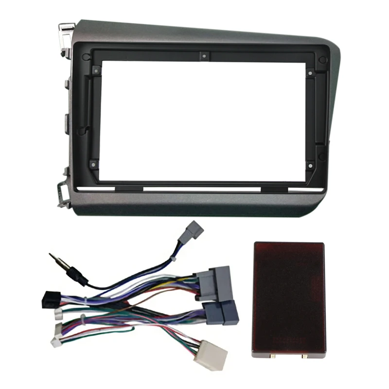 For Honda Civic 2012 2013 2014 2015 For Android Car Radio Panel Fascia Frame Optional Accessories Power Cord CANBUS