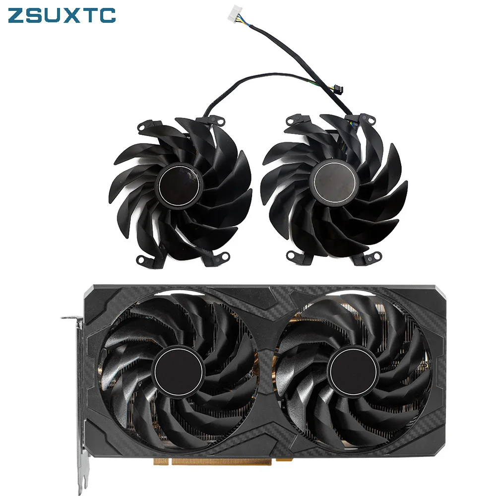 102Mm Per Galax Rtx 3060Ti 3070Ti 3070 Ex Ventola Della Scheda Video Muslimyrtx3060Ti Rtx3070 Rtx3070Ti Ventola Della Scheda Grafica