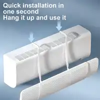 Déflecteur mural anti-courant d'air direct pour climatiseur, guide de ventilation universel coupe-vent 4