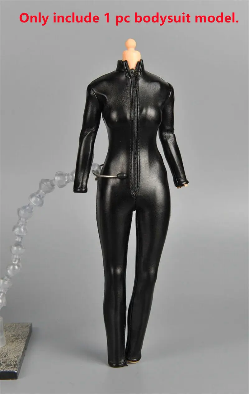 

Модель женского черного боди в масштабе 1/6, на фигуру 12 дюймов