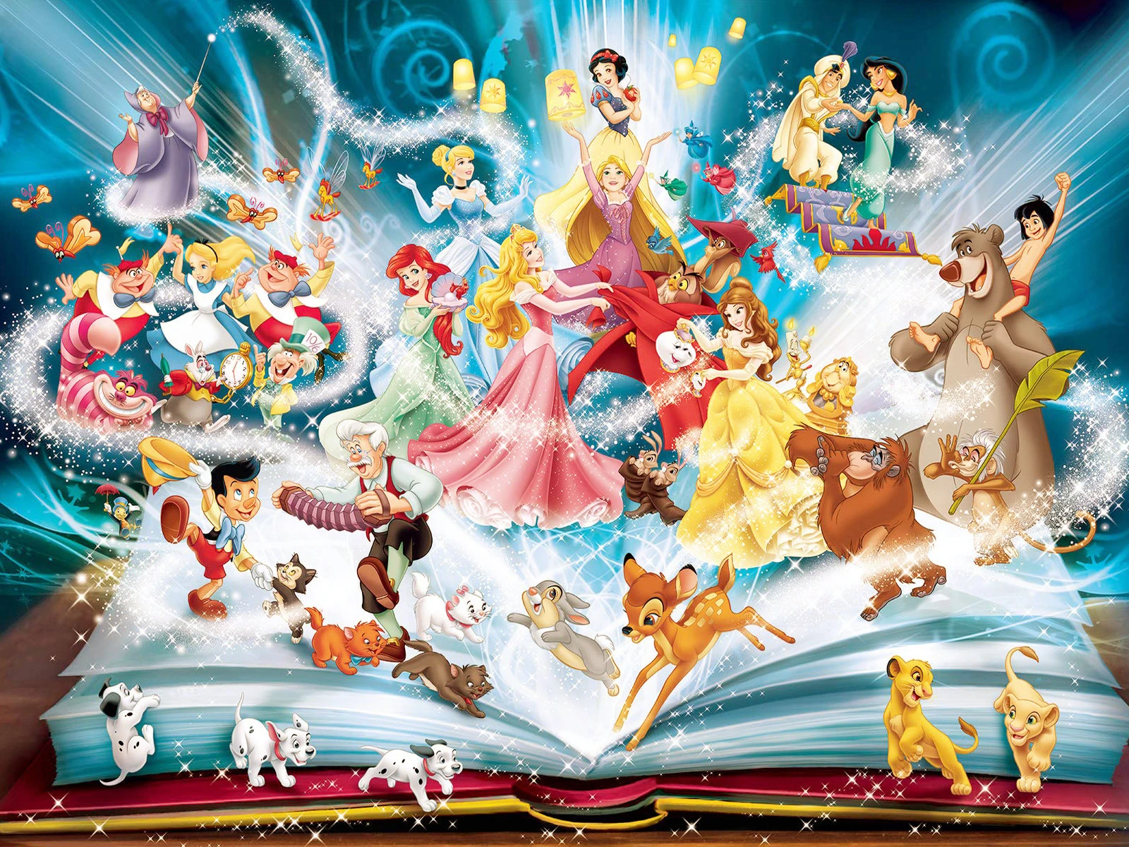 Pinta a Branca de Neve # 4 - A Magia da Disney