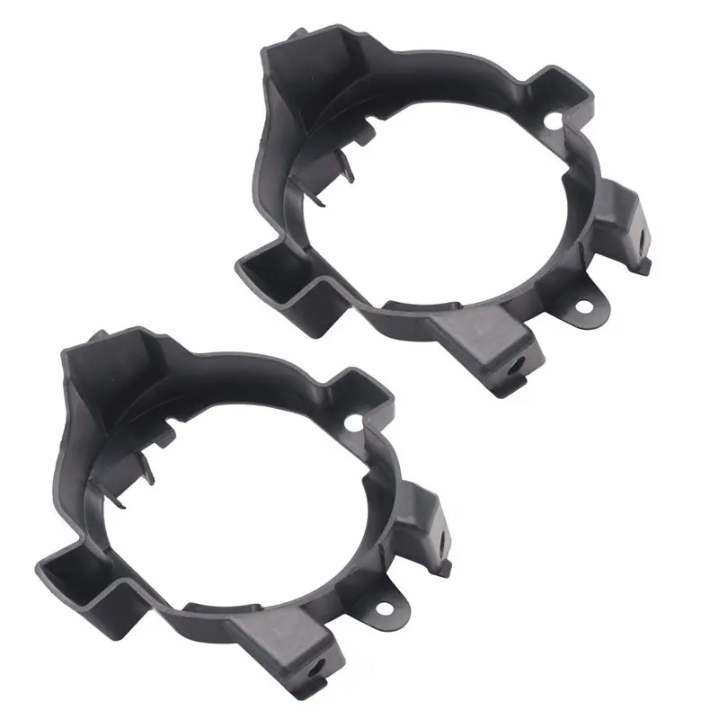 AT-1Pair 닛산 Qashqai J10 2006-2014 부품 자동차 안개등 홀더 커버 용 전면 안개 램프 프레임 홀더 브래킷