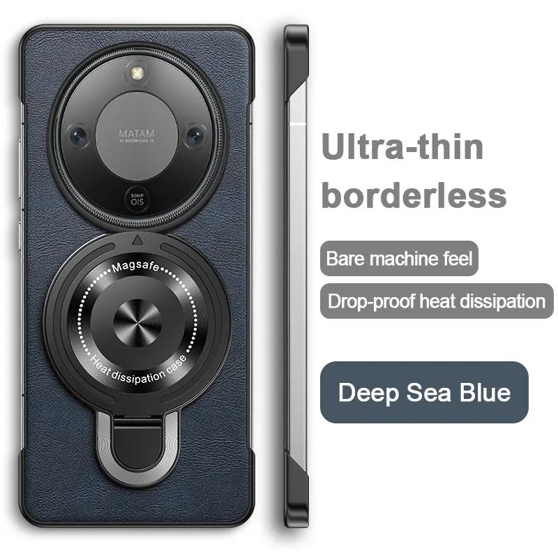 حافظة لهاتف Honor X9D حامل مغناطيسي بدون إطار من ج...